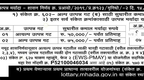 gp category in mhada meaning|Iba pa.